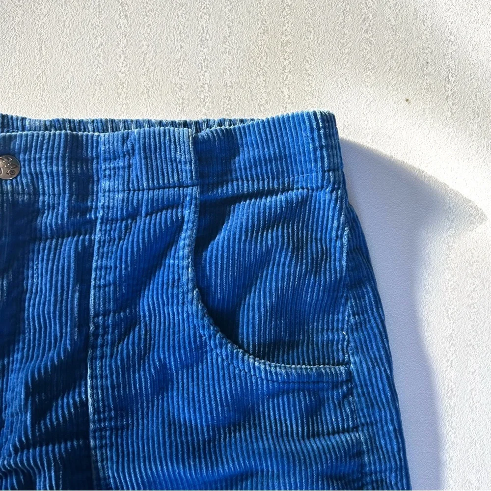 Vintage OP Ocean Pacific blue corduroy shorts 33 - Picture 7 of 15